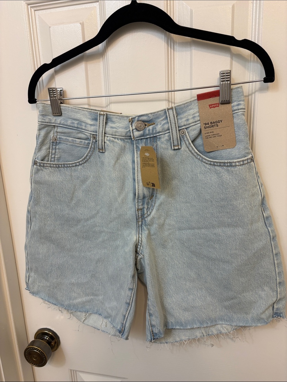 Levi's '94 Baggy Light Blue Denim Shorts